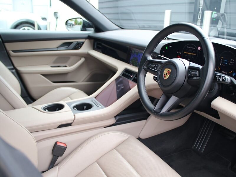 More views of Porsche Taycan