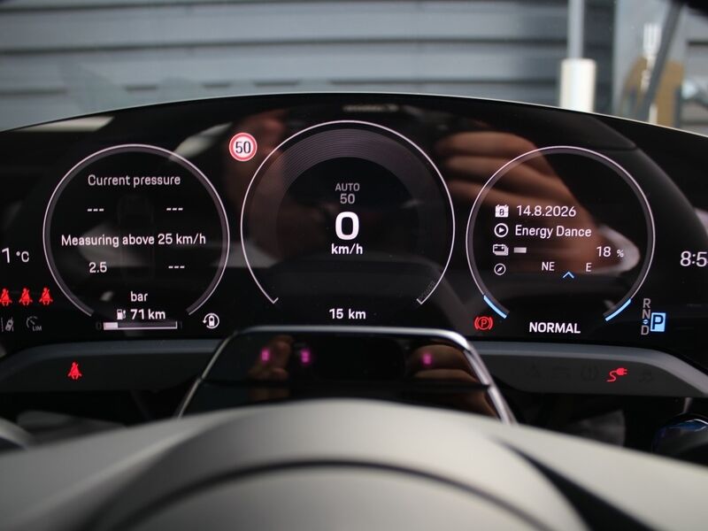 More views of Porsche Taycan