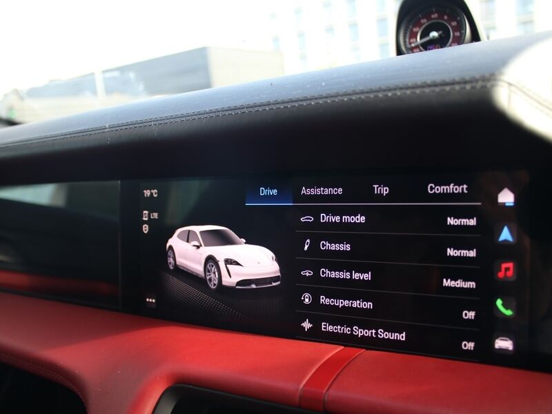 More views of Porsche Taycan