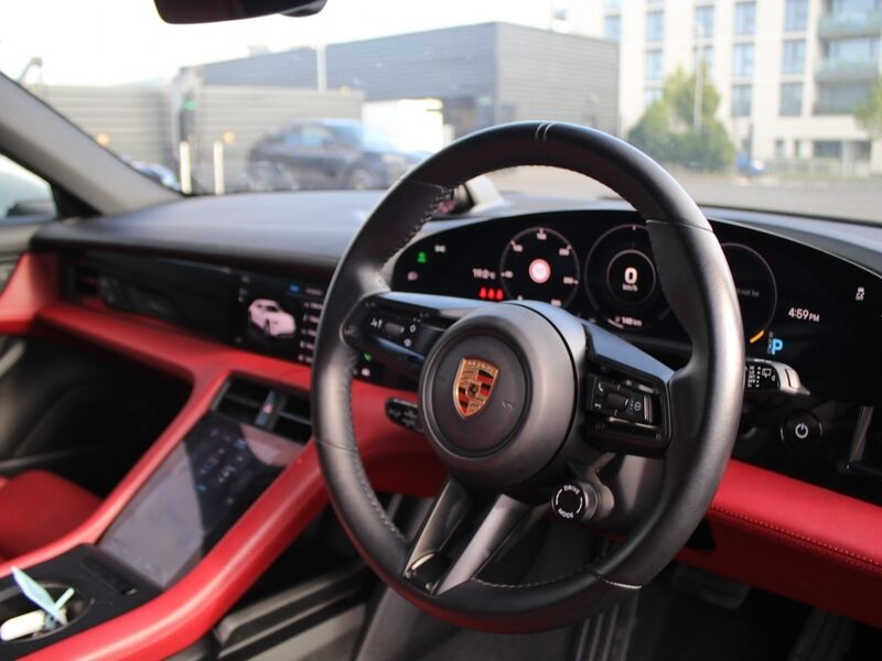 More views of Porsche Taycan
