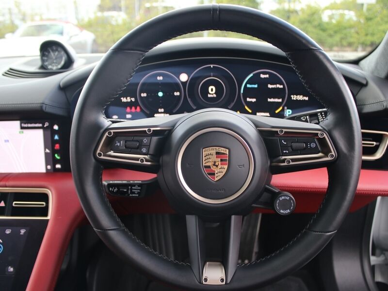 More views of Porsche Taycan