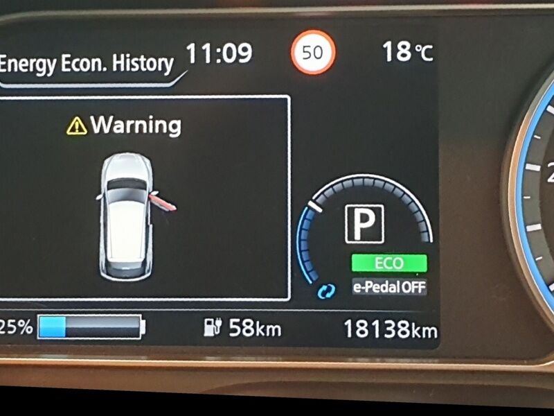 More views of Nissan Leaf