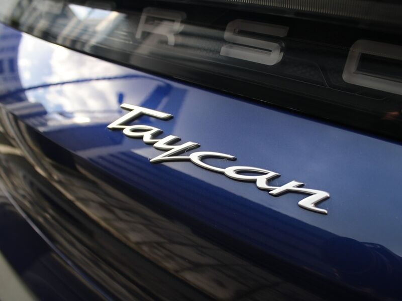More views of Porsche Taycan