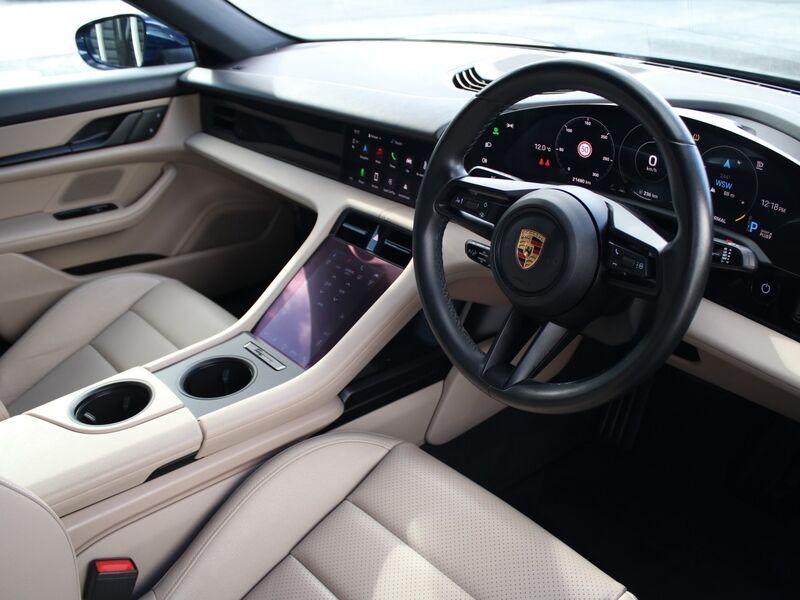 More views of Porsche Taycan