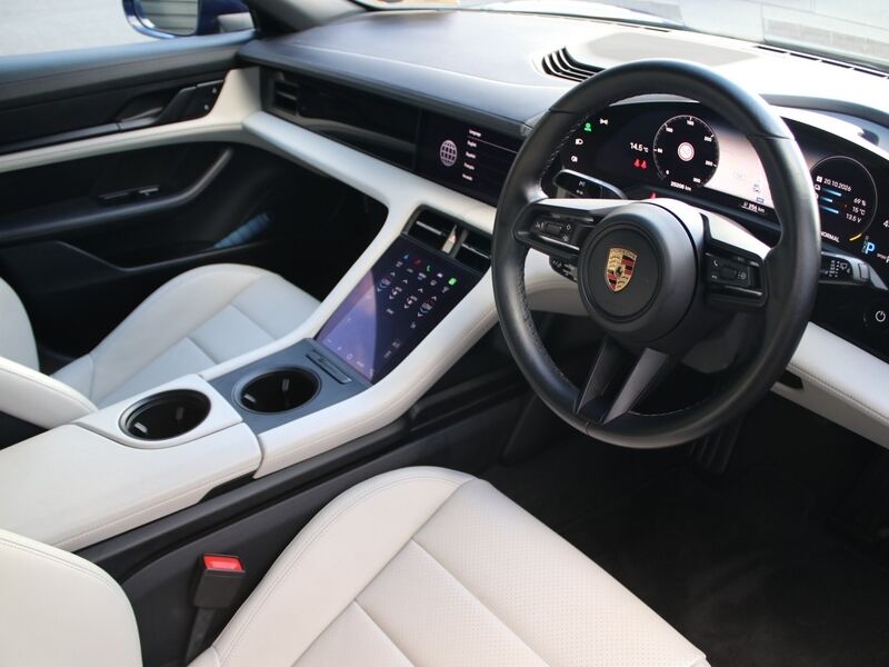 More views of Porsche Taycan