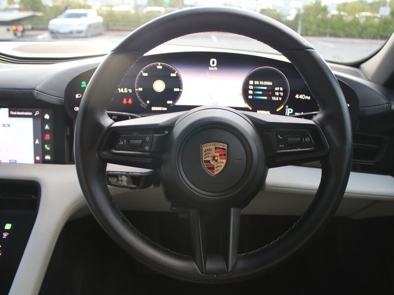 More views of Porsche Taycan